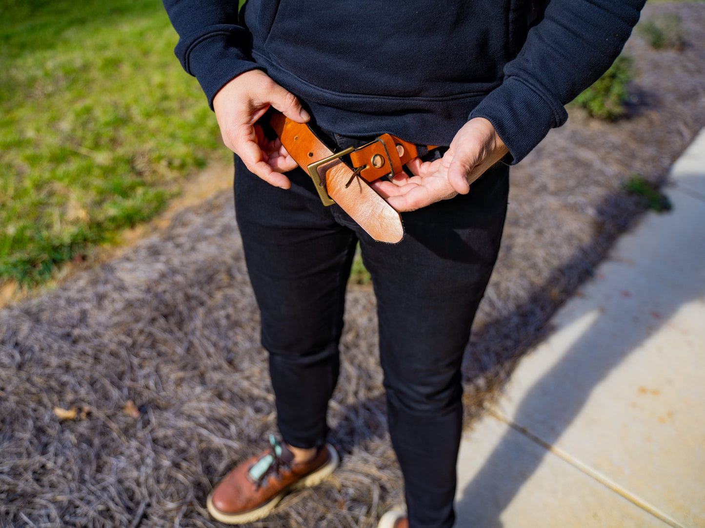 Milwaukee Leather Belt - Natural