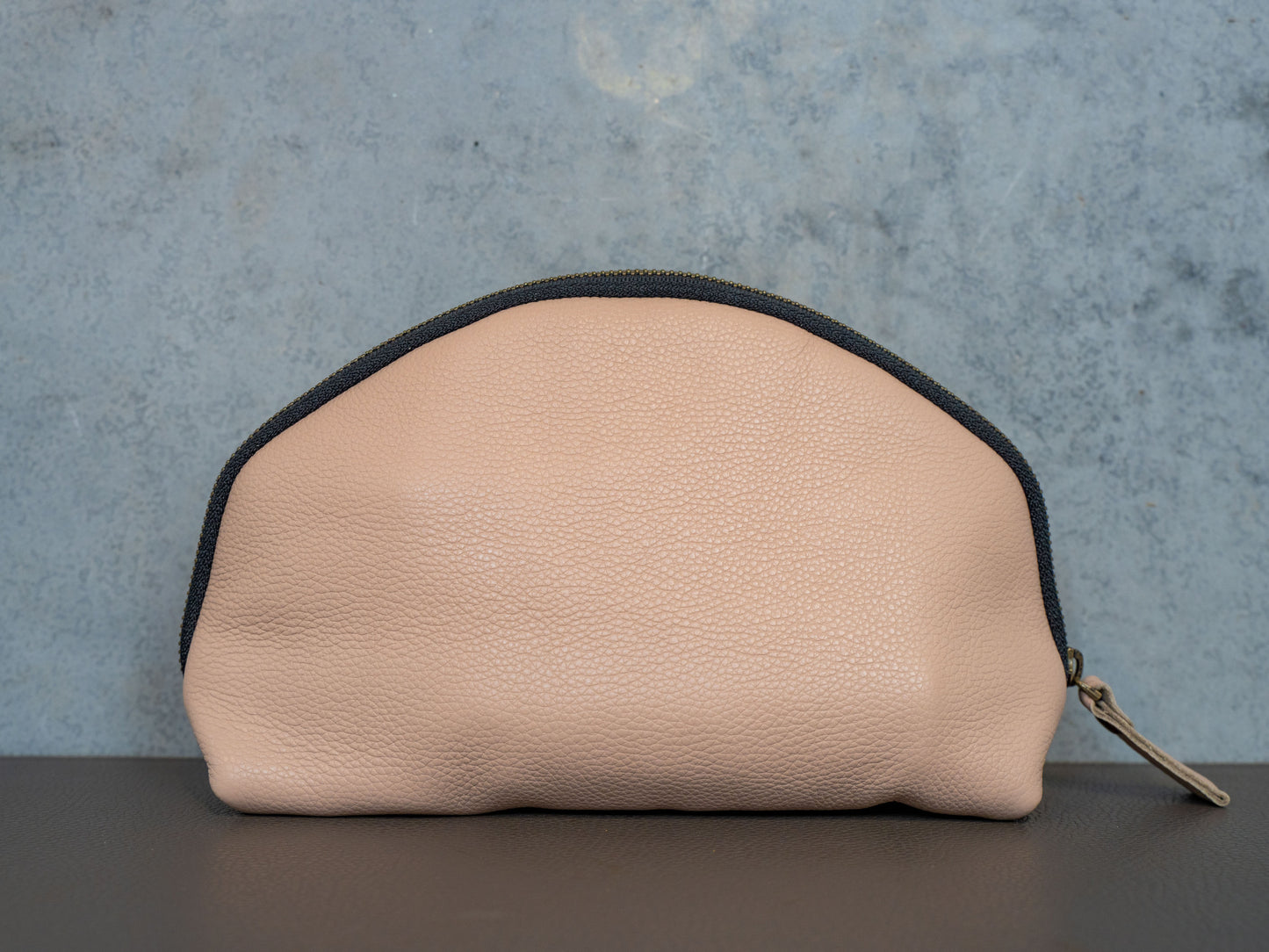 Italian Leather Travel Pouch 2.0 - Cream