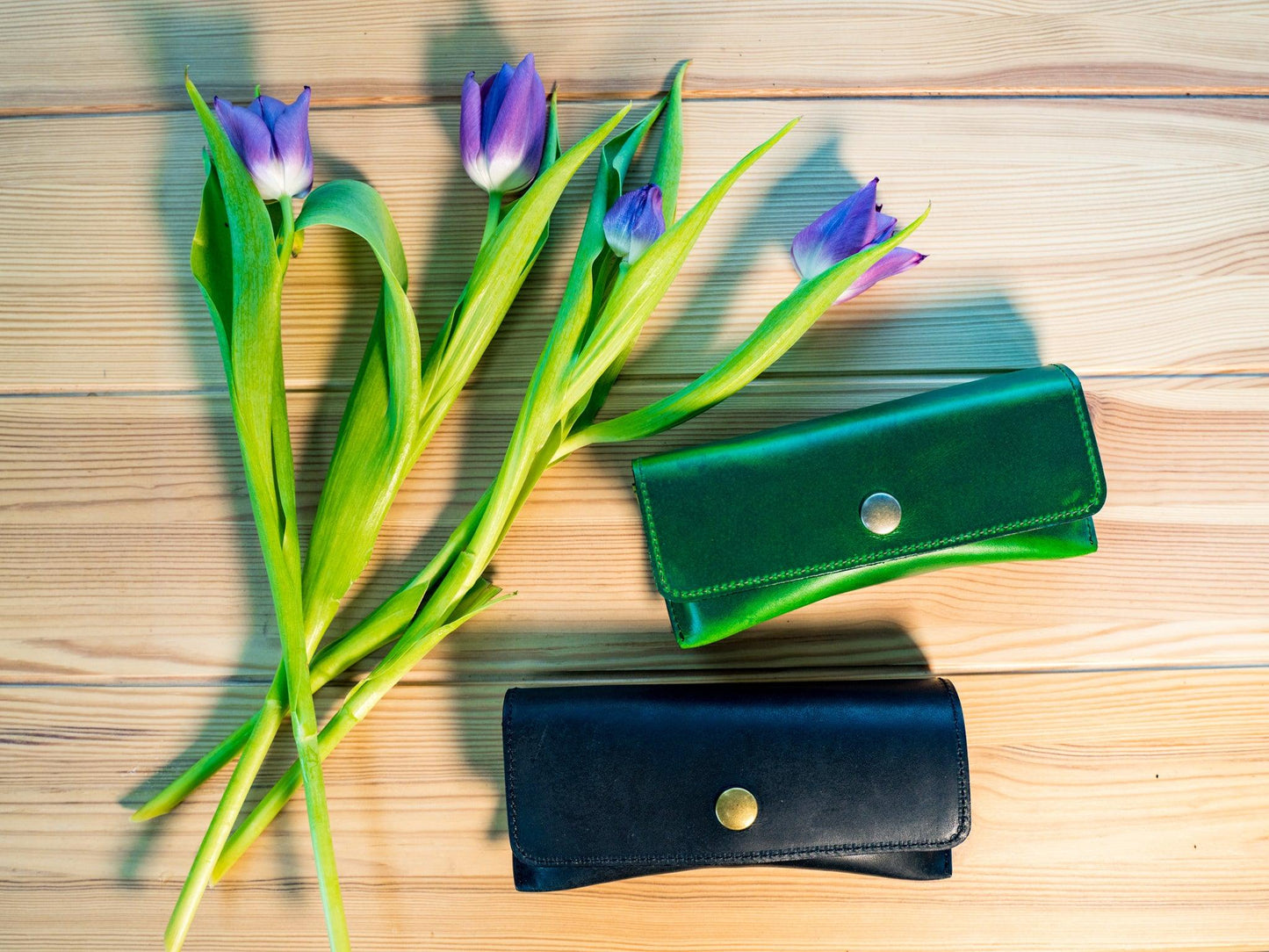 Milwaukee Leather Glasses Case - Green Glass - olpr.
