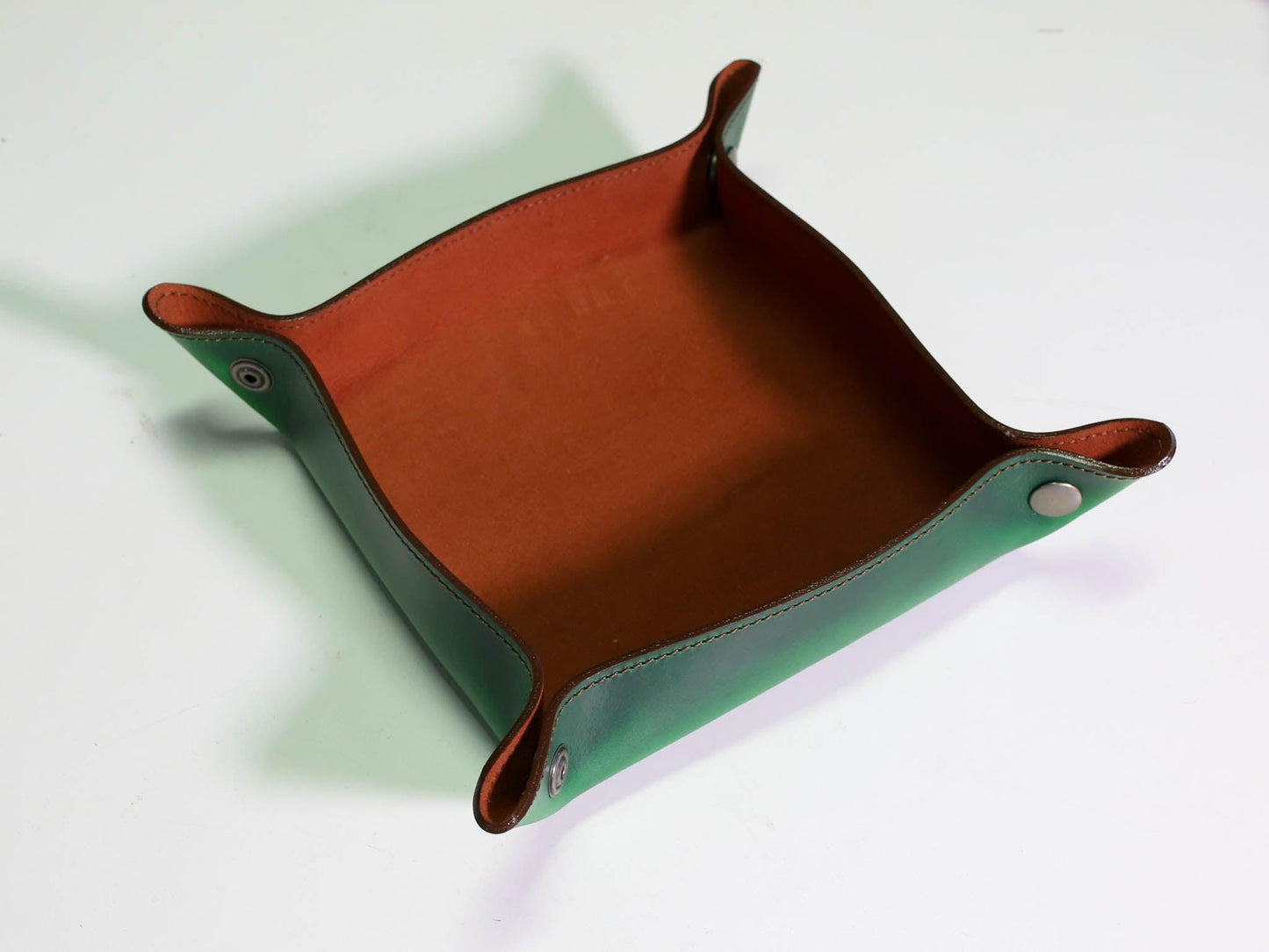 Milwaukee Leather Key Tray - Green Tray - olpr.